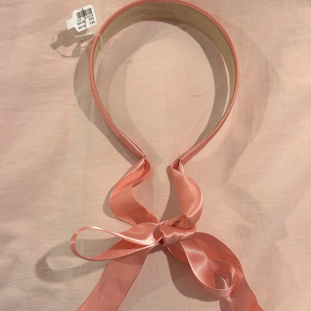 New with tag Anthropologie ribbon tie headband.